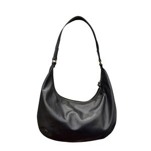 Madewell Piazza Black Slouch Shoulder Bag
